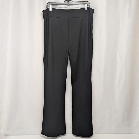 Zac & Rachel Pants Women's XL Black Pull On Comfort Waist Boot Cut Office Causal - Picture 4 of 5